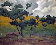 Felix Vallotton Landscape, oil painting